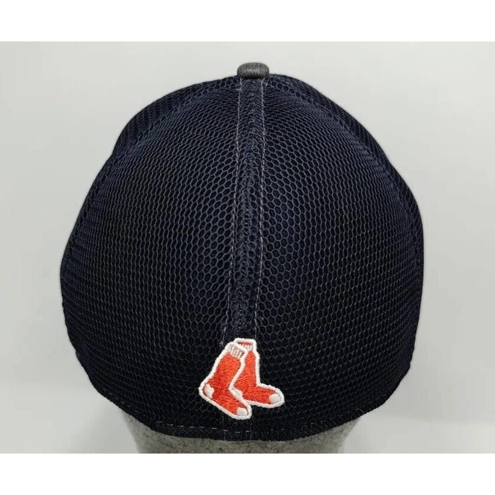 Boston Red Sox Hat Gray Heathered Brim By New Era 39 Thirty MLB sz M/L - Picture 3 of 9